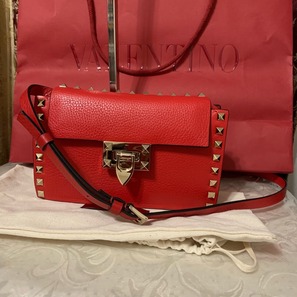 Valentino small red bag